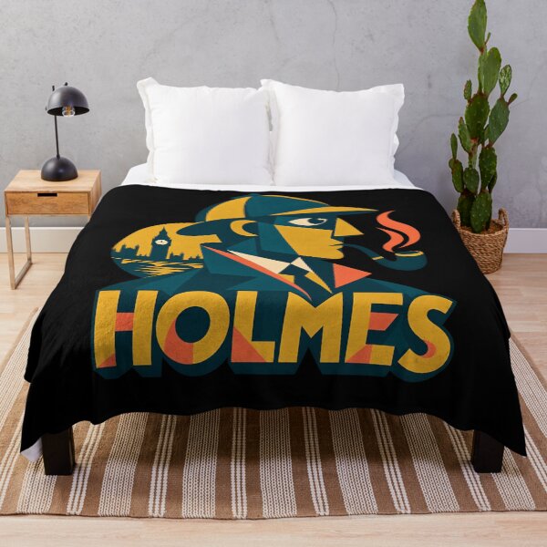 Item preview, Sherlock Holmes: Geometric London Portrait designed and sold by Fenay Designs.