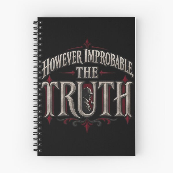 Item preview, Sherlock Holmes: However Improbable, the Truth designed and sold by Fenay Designs.