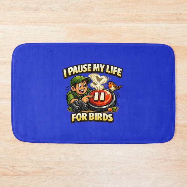 Item preview, I Pause My Life For Birds – Birdwatcher Cartoon Design designed and sold by stevenwoodcock.