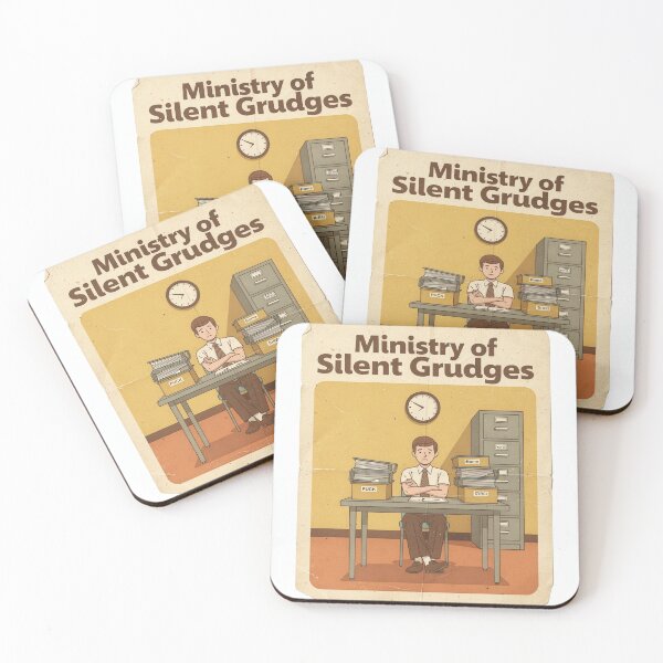 Item preview, Ministry of Silent Grudges designed and sold by PictorialWhimsy.