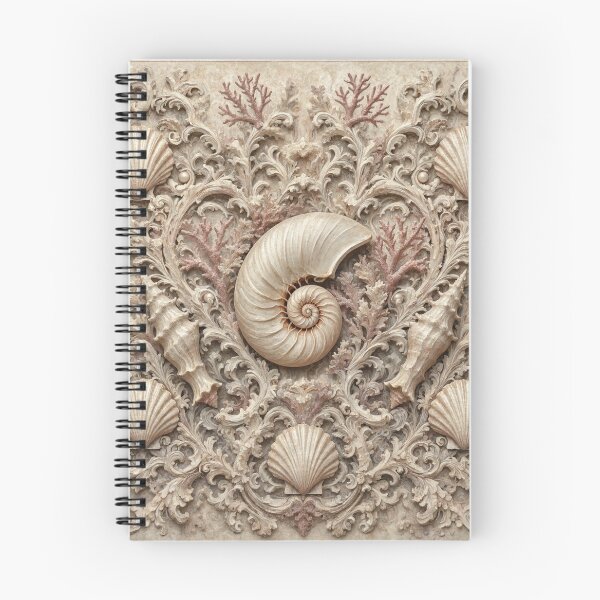 Item preview, Nautilus Shells Fresco after William Morris pattern design designed and sold by Vintage Designs +.