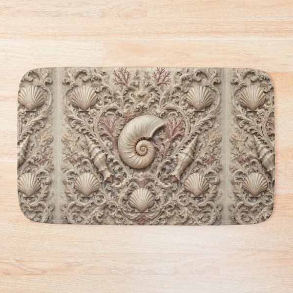 Item preview, Nautilus Shells Fresco after William Morris pattern design designed and sold by Vintage Designs +.