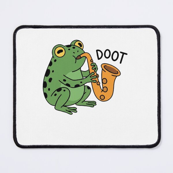 Item preview, Doot Frog Saxophone Musician designed and sold by ZAbiriarto.