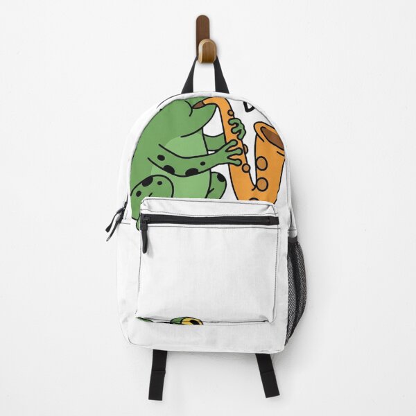 Item preview, Doot Frog Saxophone Musician designed and sold by ZAbiriarto.