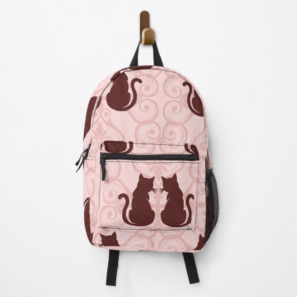 Item preview, Cat Couple Damask Vintage Seamless Pattern designed and sold by prapapon.