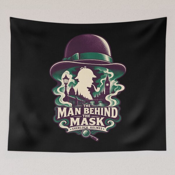 Item preview, Sherlock Holmes: The Man Behind the Mask designed and sold by Fenay Designs.