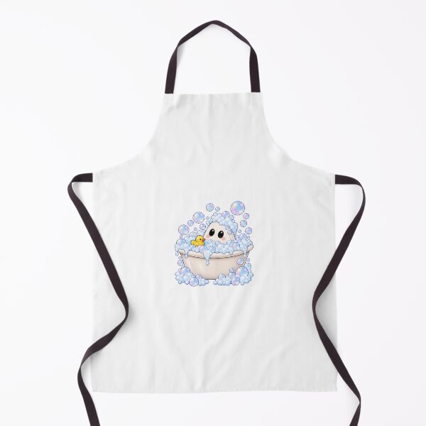 Item preview, Cute Ghost Bubble Bath with Rubber Duck designed and sold by House Of Hauntlings.