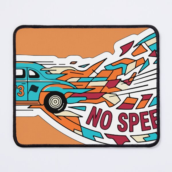 Item preview, Retro Vintage Race Car - No Speed Limits designed and sold by YasminTaha.