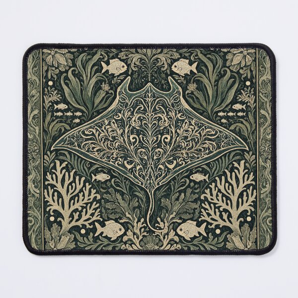 Item preview, Manta Ray Fresco after William Morris pattern design designed and sold by Vintage Designs +.