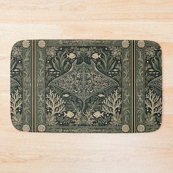 Item preview, Manta Ray Fresco after William Morris pattern design designed and sold by Vintage Designs +.