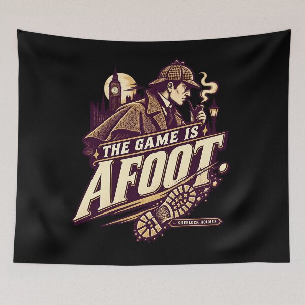 Item preview, Sherlock Holmes: The Game Is Afoot in London designed and sold by Fenay Designs.