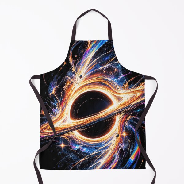 Item preview, Cosmic Black Hole Fluid Art - Vibrant Space Design designed and sold by AstroPal28.