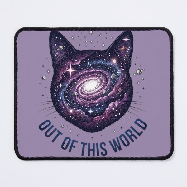 Item preview, Out of This World Cat Galaxy Cat designed and sold by FurRealStudioCo.