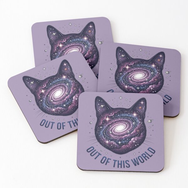 Item preview, Out of This World Cat Galaxy Cat designed and sold by FurRealStudioCo.