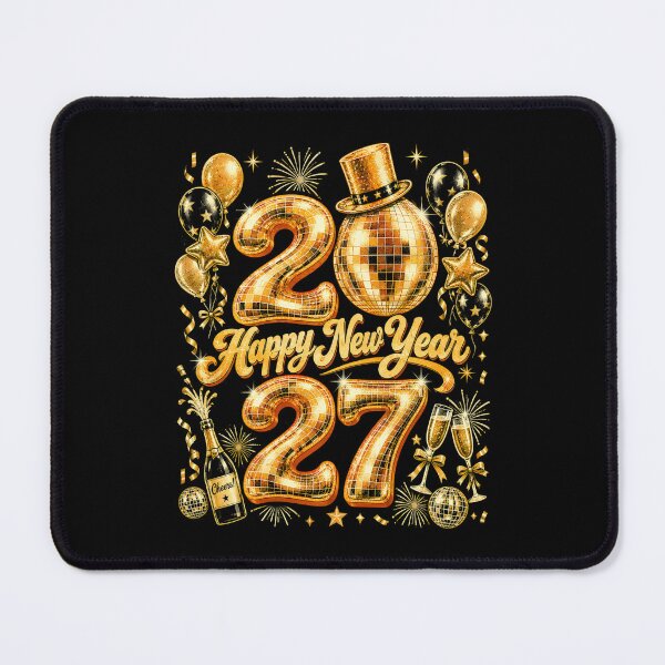 Item preview, Happy New Year 2027 Gold Foil Balloons Disco Ball designed and sold by Ortigzitoun.
