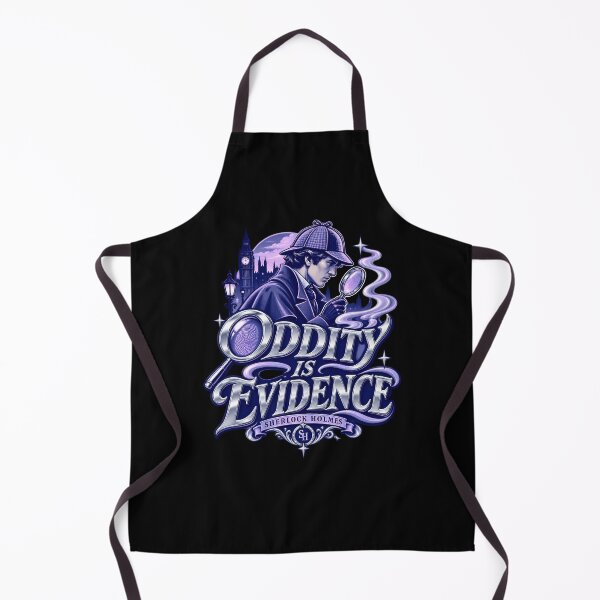 Item preview, Sherlock Holmes: Oddity Is Evidence in Silver designed and sold by Fenay Designs.