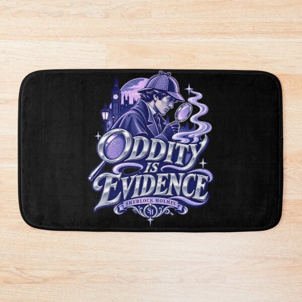 Item preview, Sherlock Holmes: Oddity Is Evidence in Silver designed and sold by Fenay Designs.