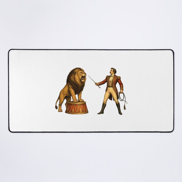 Item preview, Vintage Circus Lion Tamer designed and sold by Impossible Archive.