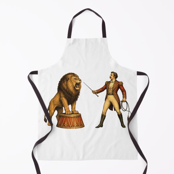 Item preview, Vintage Circus Lion Tamer designed and sold by Impossible Archive.