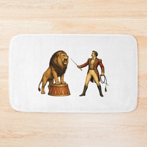 Item preview, Vintage Circus Lion Tamer designed and sold by Impossible Archive.