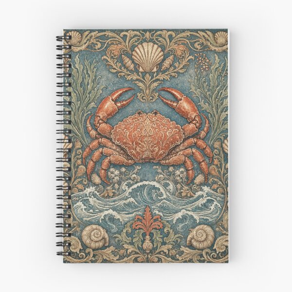 Item preview, Crab Fresco after William Morris pattern design designed and sold by Vintage Designs +.
