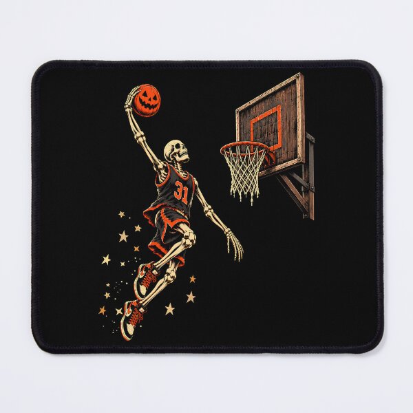 Item preview, Halloween Skeleton Basketball Player Pumpkin designed and sold by schoolofbullies.