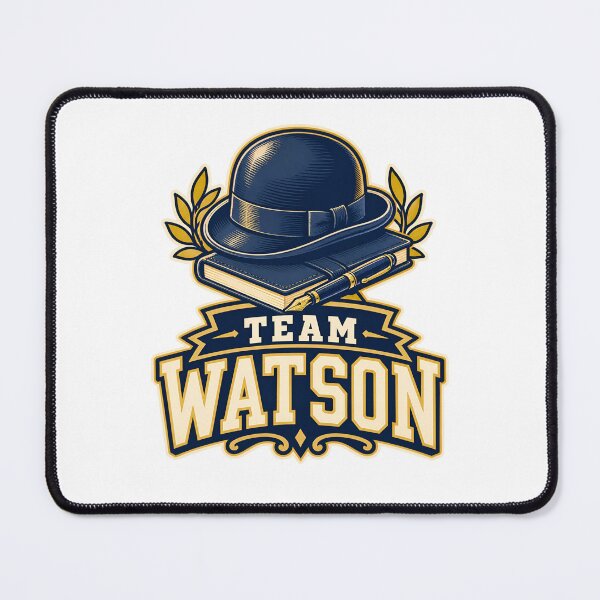 Item preview, Sherlock Holmes: Team Watson Navy Crest designed and sold by Fenay Designs.