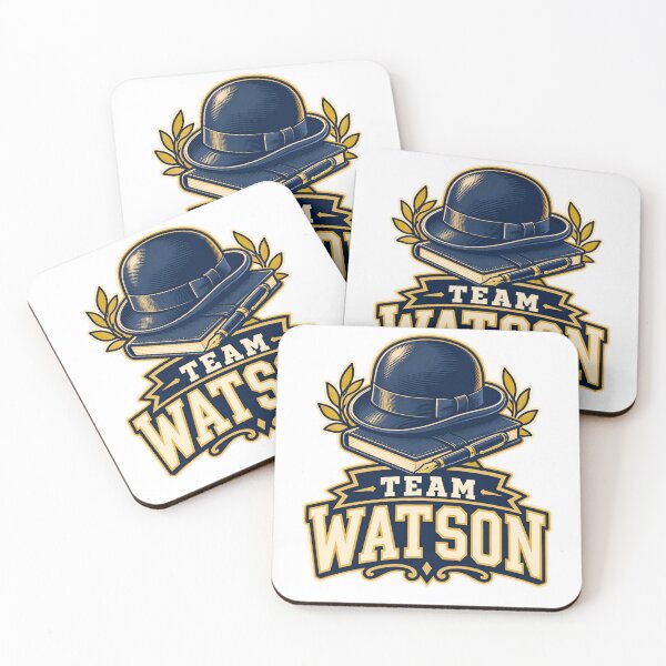 Item preview, Sherlock Holmes: Team Watson Navy Crest designed and sold by Fenay Designs.