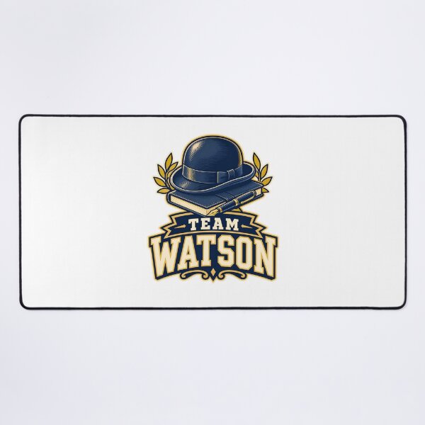 Item preview, Sherlock Holmes: Team Watson Navy Crest designed and sold by Fenay Designs.