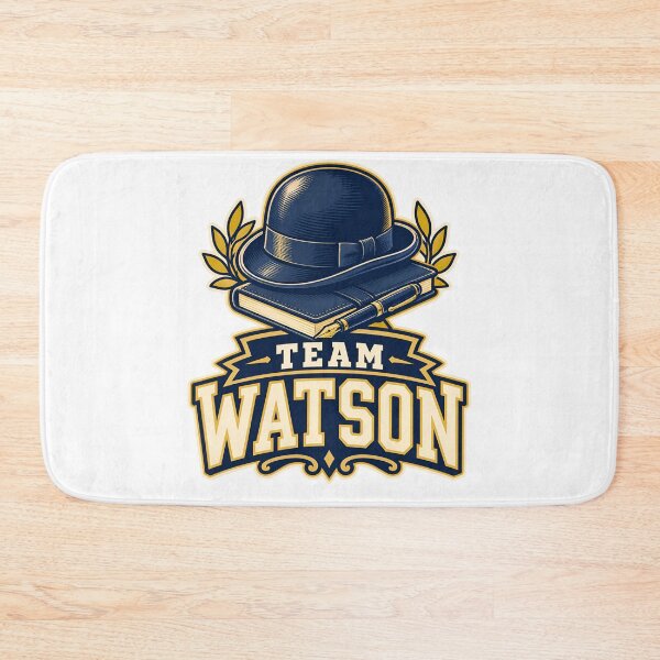 Item preview, Sherlock Holmes: Team Watson Navy Crest designed and sold by Fenay Designs.