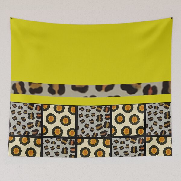 Item preview, Luxury Leopard Floral Textile Pattern  designed and sold by annenambiro.