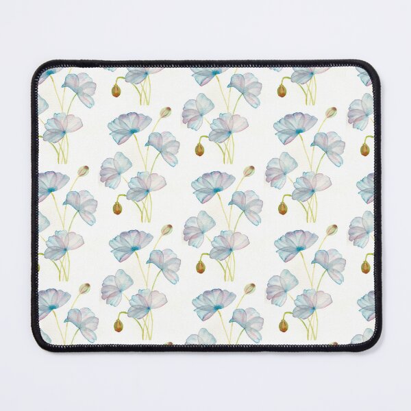 Item preview, Glass Poppies - Pale Blue designed and sold by Aileen David.
