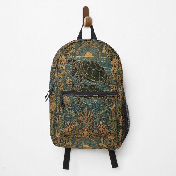 Item preview, Sea Turtle Fresco after William Morris pattern design designed and sold by Vintage Designs +.