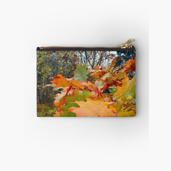 Item preview, Autumn Forest Walk: Red Oak Leaves and Wild Berries designed and sold by Levorr.