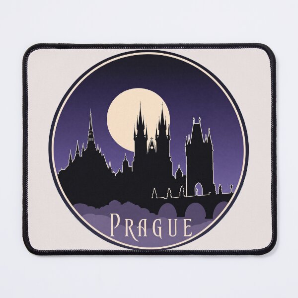 Item preview, Moody Skyline of Prague designed and sold by VinImages.