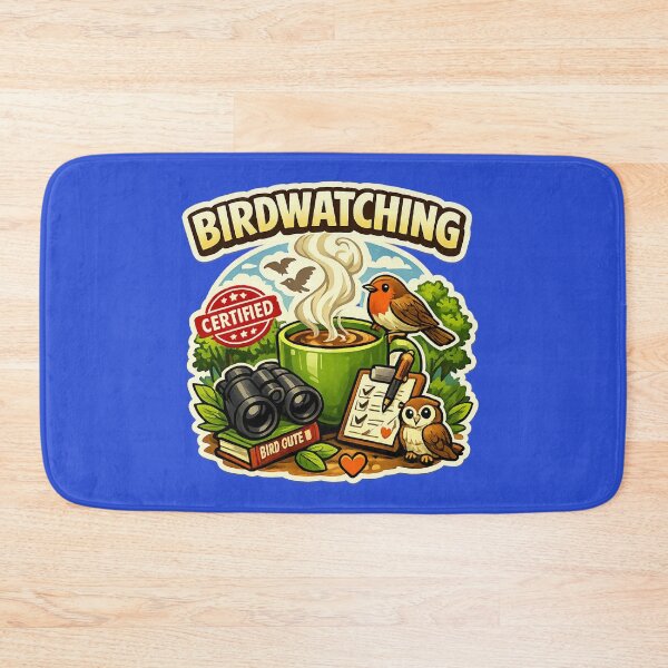 Item preview, Birdwatching Fuel – Coffee & Binoculars Cozy Birdwatcher Design designed and sold by stevenwoodcock.