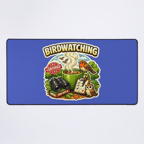 Item preview, Birdwatching Fuel – Coffee & Binoculars Cozy Birdwatcher Design designed and sold by stevenwoodcock.