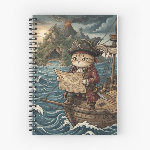 Item preview, Pirate Cat Adventure designed and sold by Iampoji.