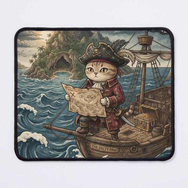 Item preview, Pirate Cat Adventure designed and sold by Iampoji.
