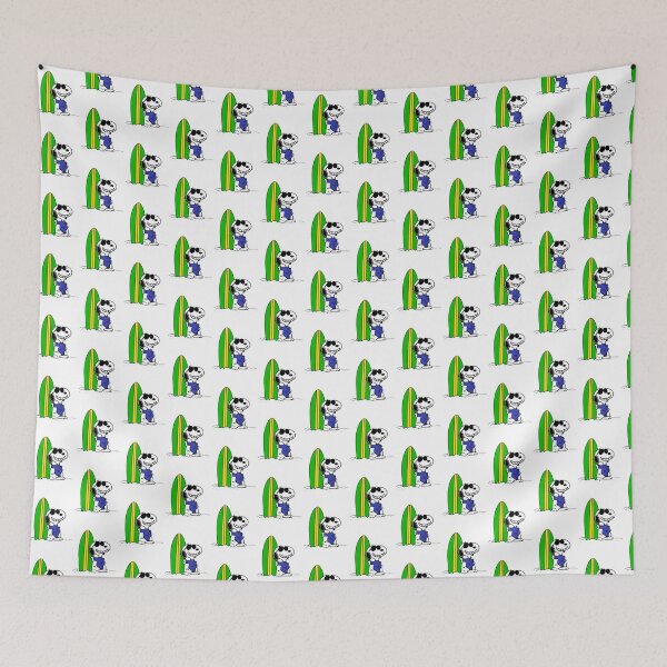 Item preview, Snoopy Surfer Summer Beach Vibe Retro Illustration Design designed and sold by wallflower2war.