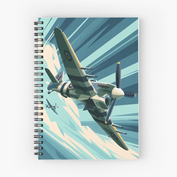 Item preview, RAF Hawker Typhoon Retro Aviation Art designed and sold by Skyframe Aviation.