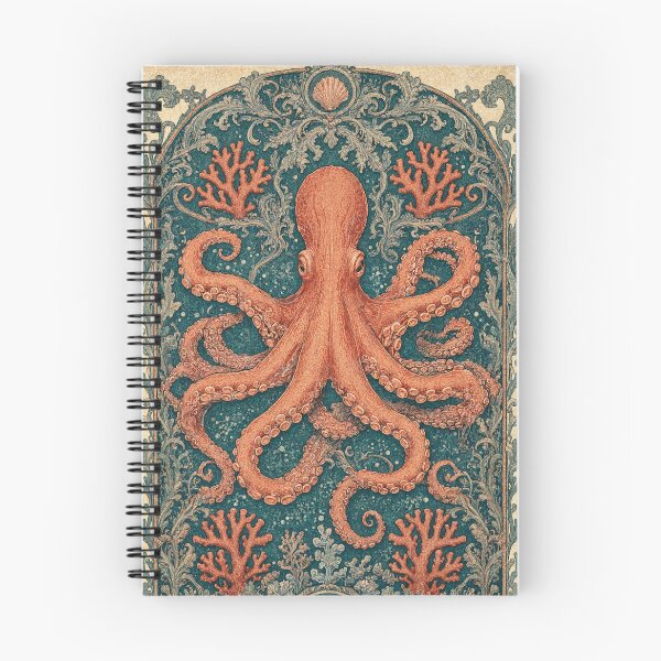 Item preview, Octopus Fresco after William Morris pattern design designed and sold by Vintage Designs +.