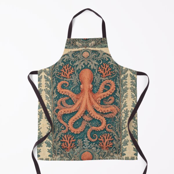 Item preview, Octopus Fresco after William Morris pattern design designed and sold by Vintage Designs +.