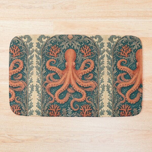 Item preview, Octopus Fresco after William Morris pattern design designed and sold by Vintage Designs +.