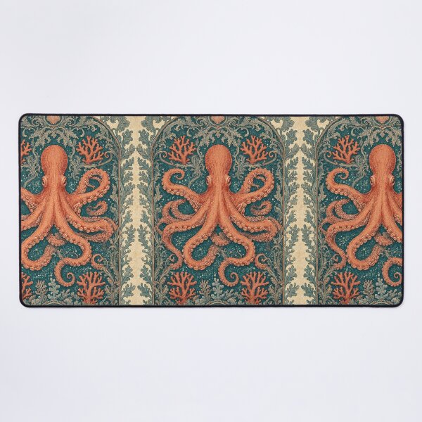 Item preview, Octopus Fresco after William Morris pattern design designed and sold by Vintage Designs +.