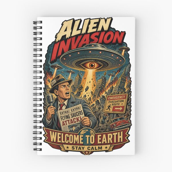 Item preview, Alien Invasion designed and sold by AlfredoBela.