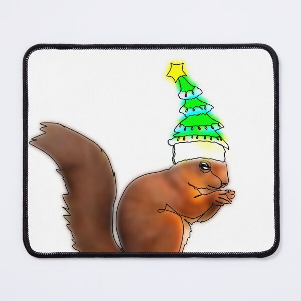 Item preview, Ash the Squirrel Wearing a tree hat – animalzinhats designed and sold by Ashley’sAnimalz.