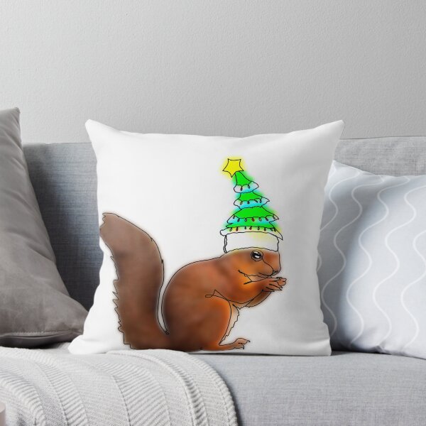 Item preview, Ash the Squirrel Wearing a tree hat – animalzinhats designed and sold by Ashley’sAnimalz.