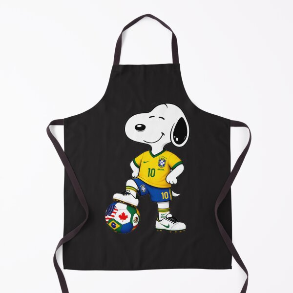 Item preview, Funny Snoopy Soccer Player Design Inspired by Brazil World Cup Team designed and sold by MasonTheGamer.