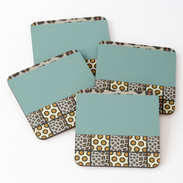 Item preview, Abstract Leopard Flower Print designed and sold by annenambiro.
